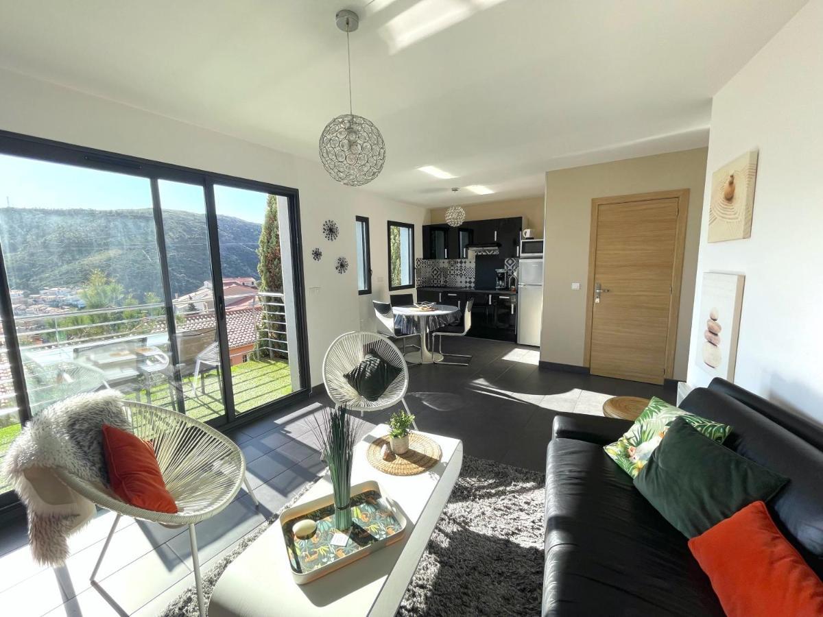 Résidence Costa Vermella, Vue Et Montagne Au Calme Appartement Cerbère